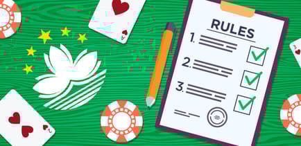 Novas regras para Licença de Macau