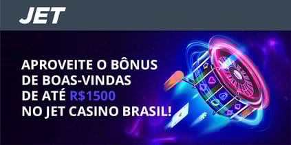 A JET Casino dá prêmio nos primeiros dois depósitos